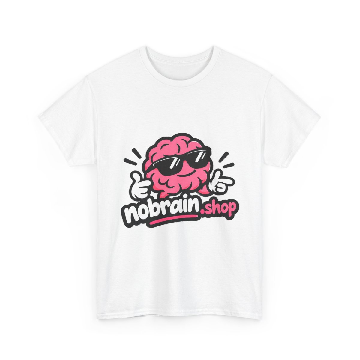 nobrain.shop Logo Tee — nomorebrain.com